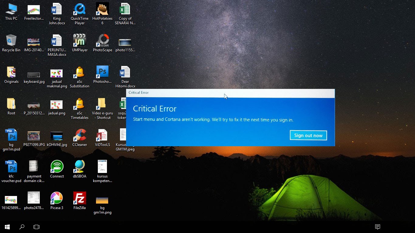 Неисправности в работе операционной системы Windows 10 